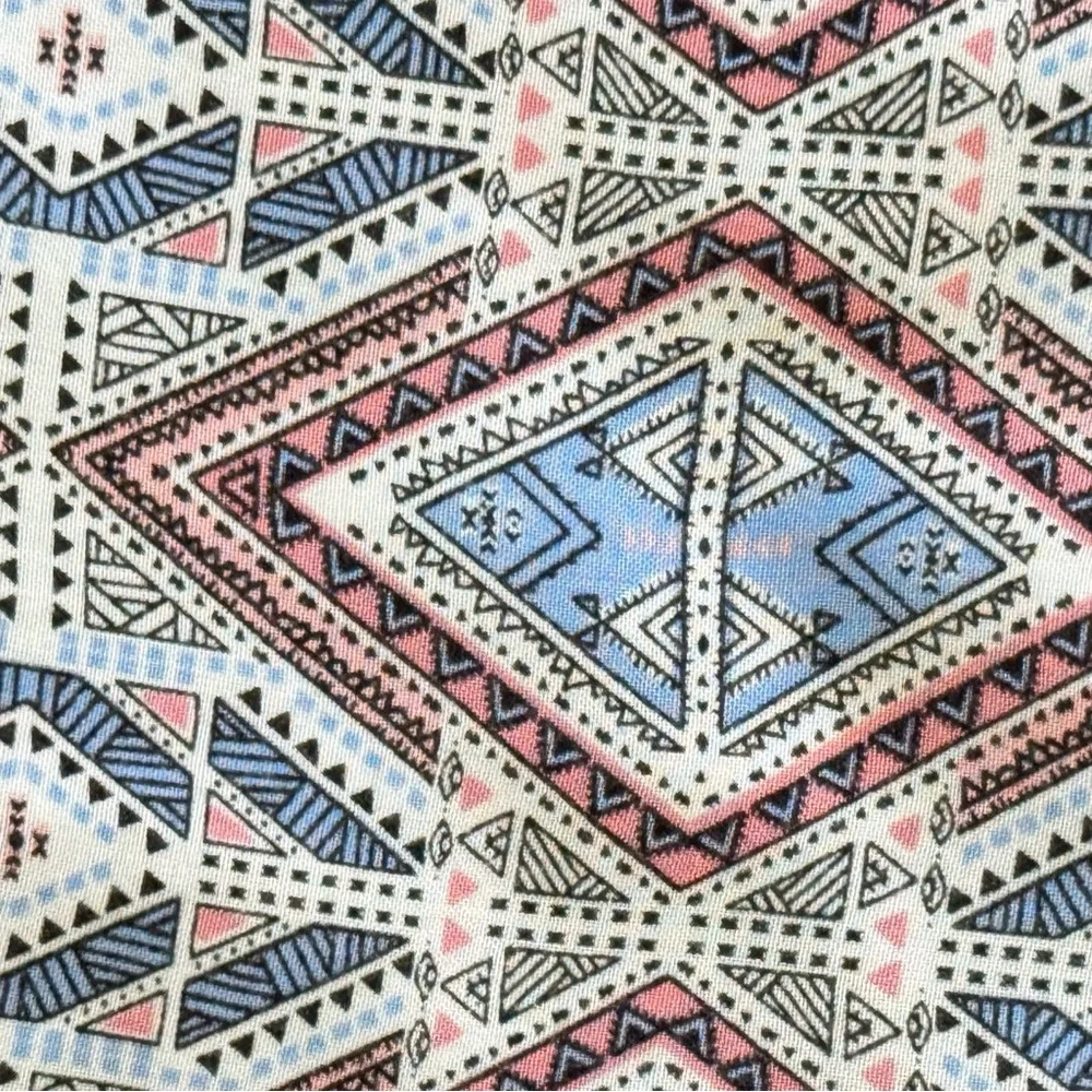 Geometric Patterned Kimono Robe - Picture 7 of 8